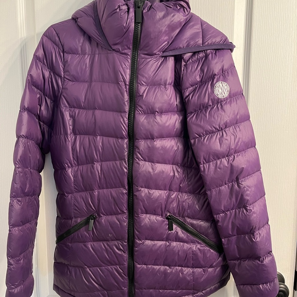 DKNYC Purple Puffer Jacket